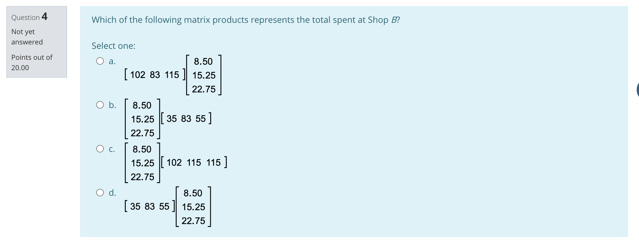 7 9_ Points out of 11.11 Select one: O a. order 4
