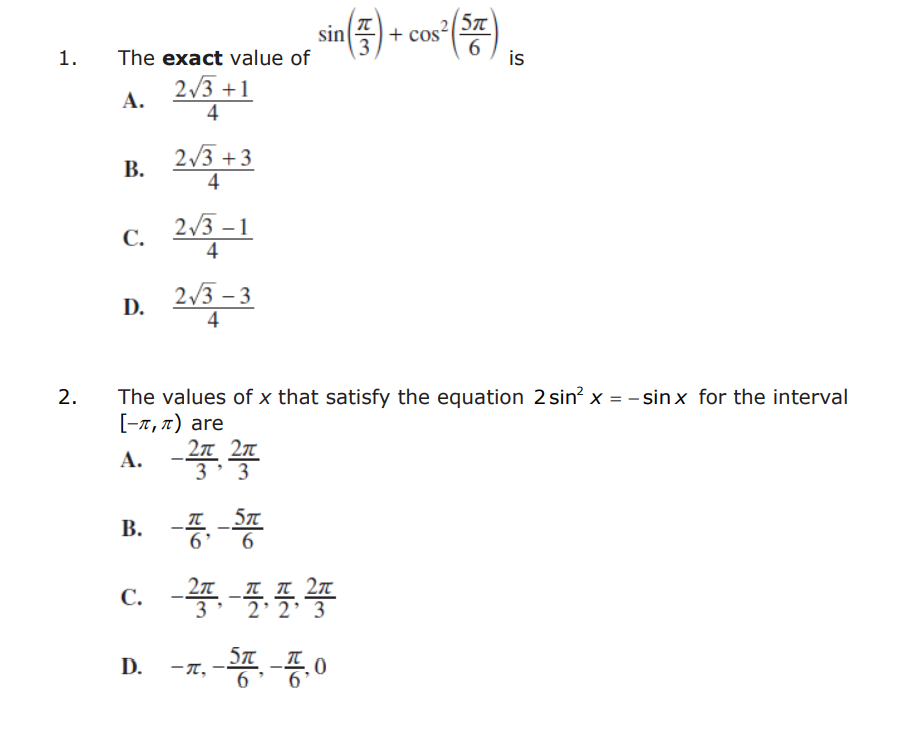 PLEASE SOLVE ALL!!!!!!!!!!!!!!!!!!!!!!!!!!!!!!!!!!!!!!!!!!!!!!!!!!!!!!!!!!!!!!!!!!!!!!!!!!!!!!!!!!!!!!!PLEASE SOLVE ALL!!!!!!!!!!!!!!!!!!!!!!!!!!!!!!!!!!!!!!!!!!!!!!!!!!!!!!!!!!!!!!!!!!!!!!!!!!!!!!!!!!!!!!!PLEASE SOLVE ALL!!!!!!!!!!!!!!!!!!!!!!!!!!!!!!!!!!!!!!!!!!!!!!!!!!!!!!!!!!!!!!!!!!!!!!!!!!!!!!!!!!!!!!! sin + cos2 STC 1.