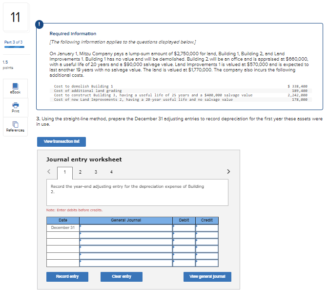 3 [The following information applies to the questions displayed below] On January