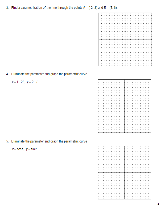 initial point (3, 6) and terminal point (-4, 9) and vector v