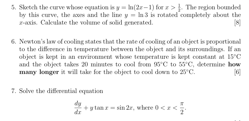 Please help! 5. Sketch the curve whose equation is y : 111(2331)