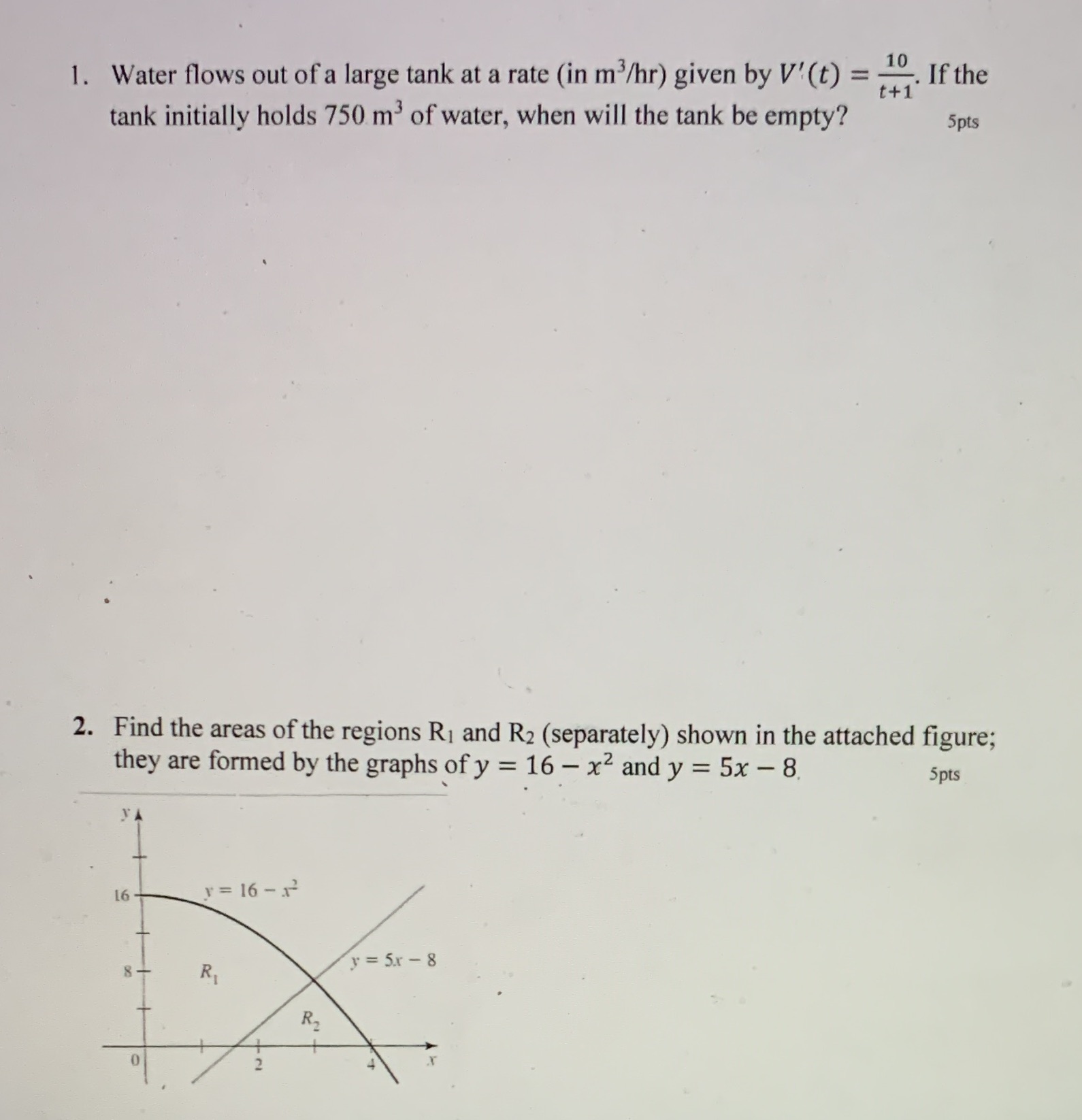 Plz help me with exam prep. Need help on bothWill give thumbs