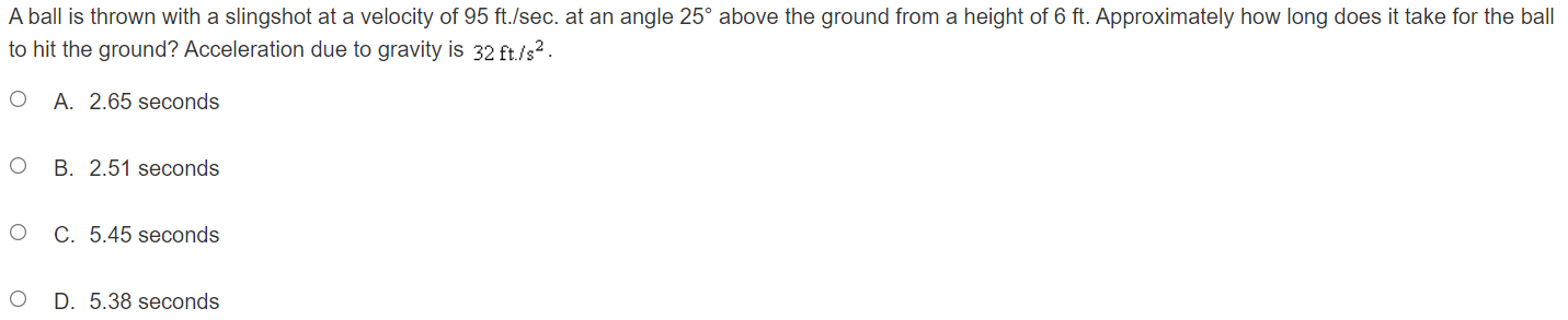 radius of 4. The orientation is counterclockwise as t increases. O D.