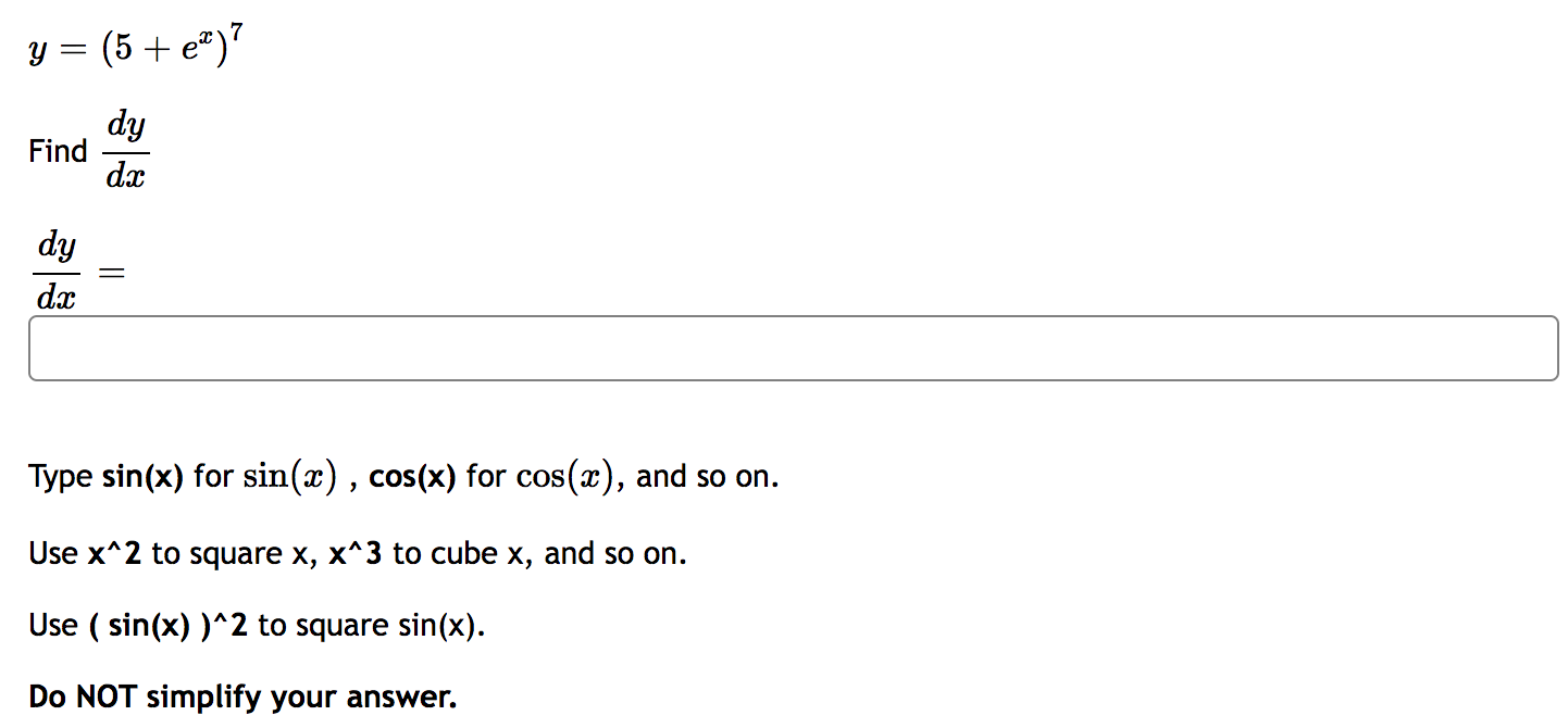 f(x) = 3 cos x - 3 tan x f' (x) =