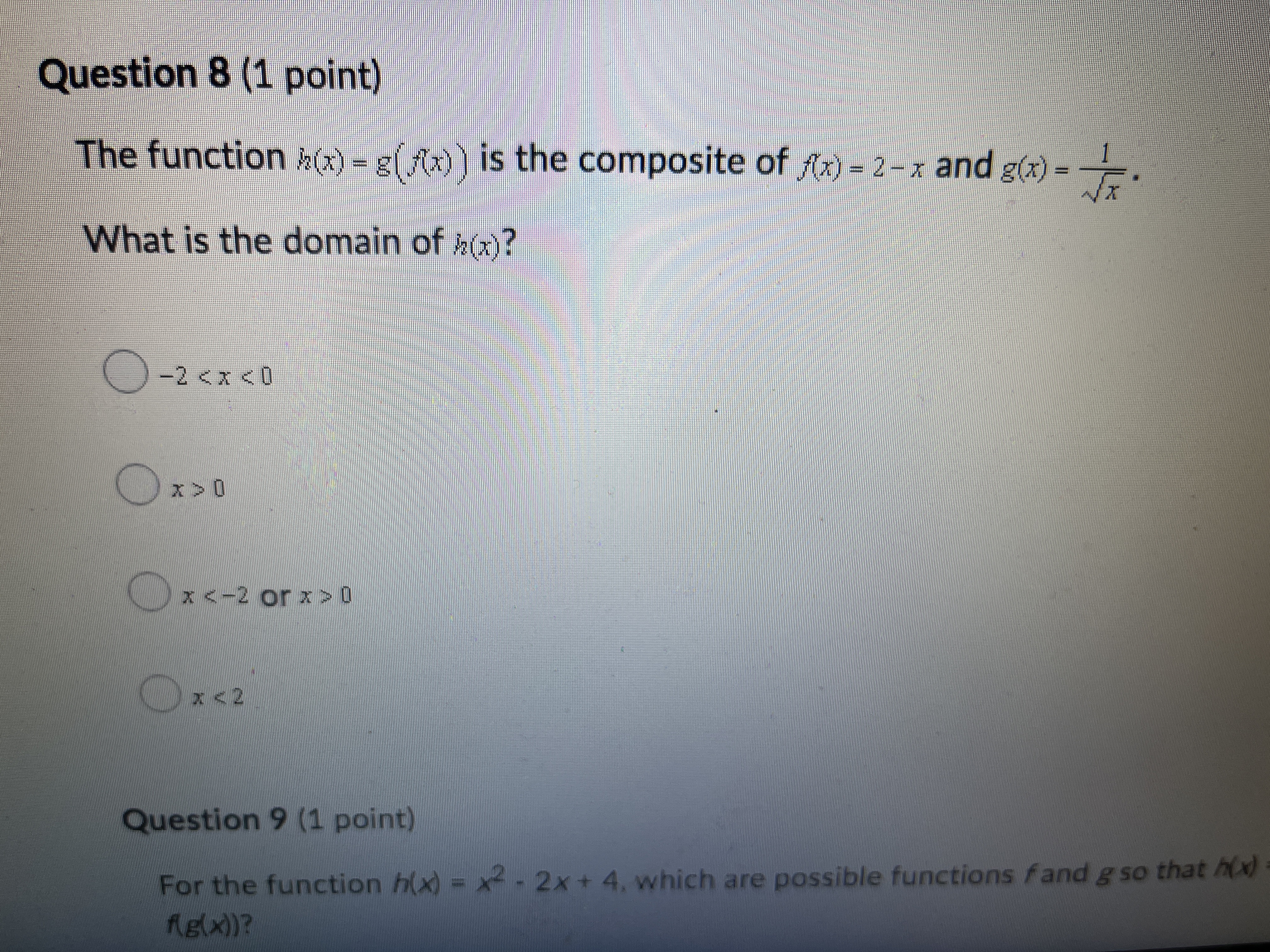 -3), (2. 4). (3. 2). (4. 1)], then Ag(3)) =\fQuestion 4 (1