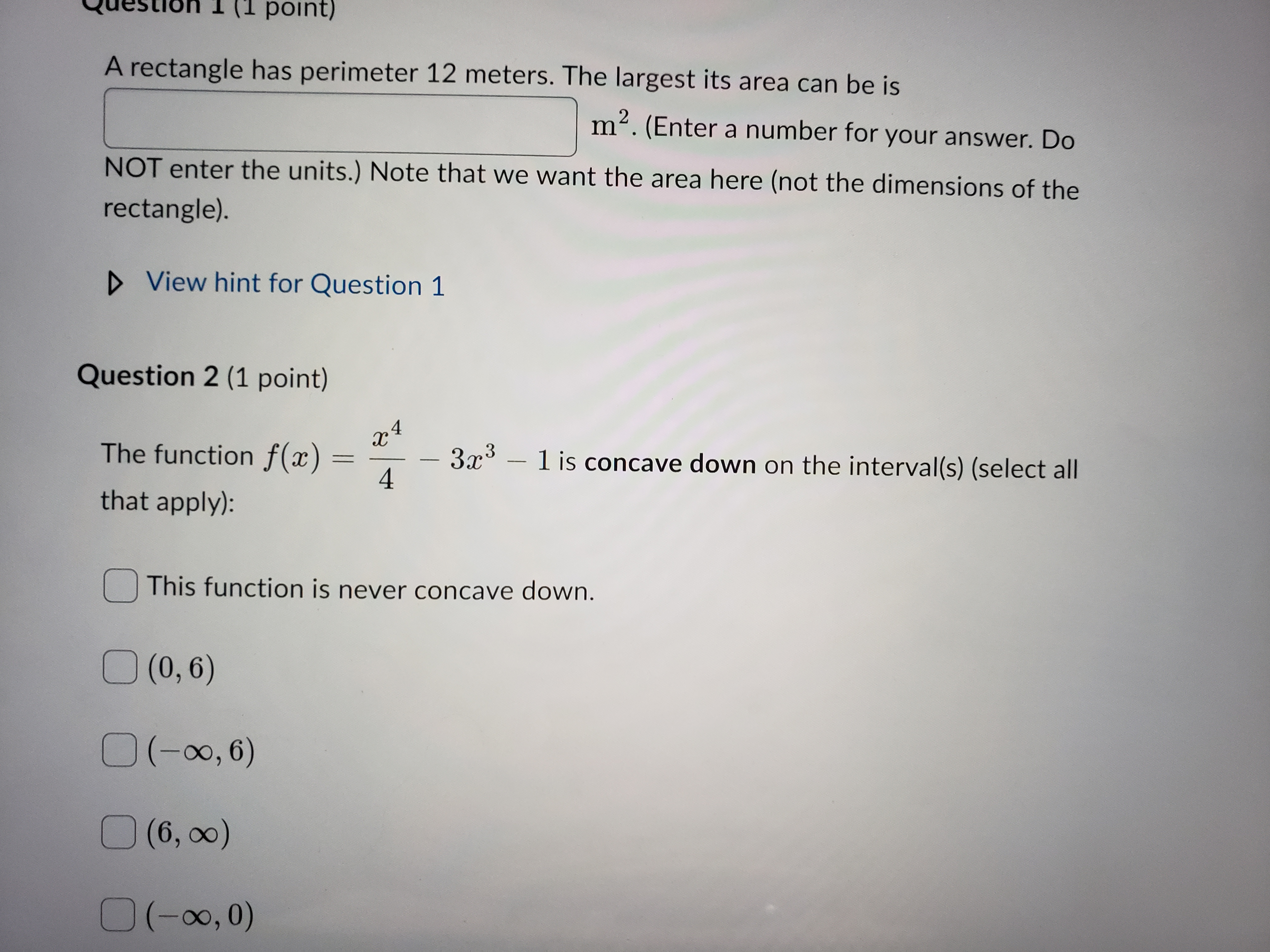 - 00, 6 ) O (6, 00 ) O ( -00, 0