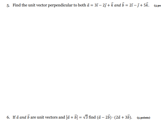 a and b are unit vectors and la + b| = v3
