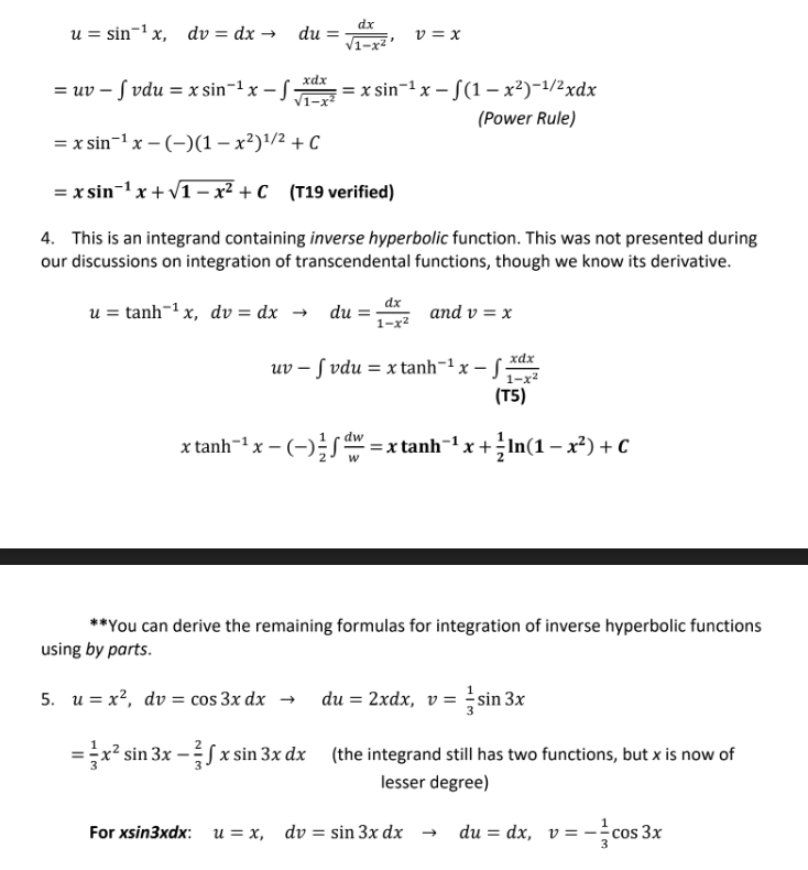 algebraic), or of different types (i.e., trigonometric and exponential, trigonometric and algebraic).