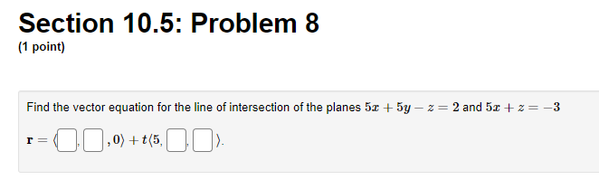 2, -4). AB =.DO Equations of lines: Consider the vector equation of