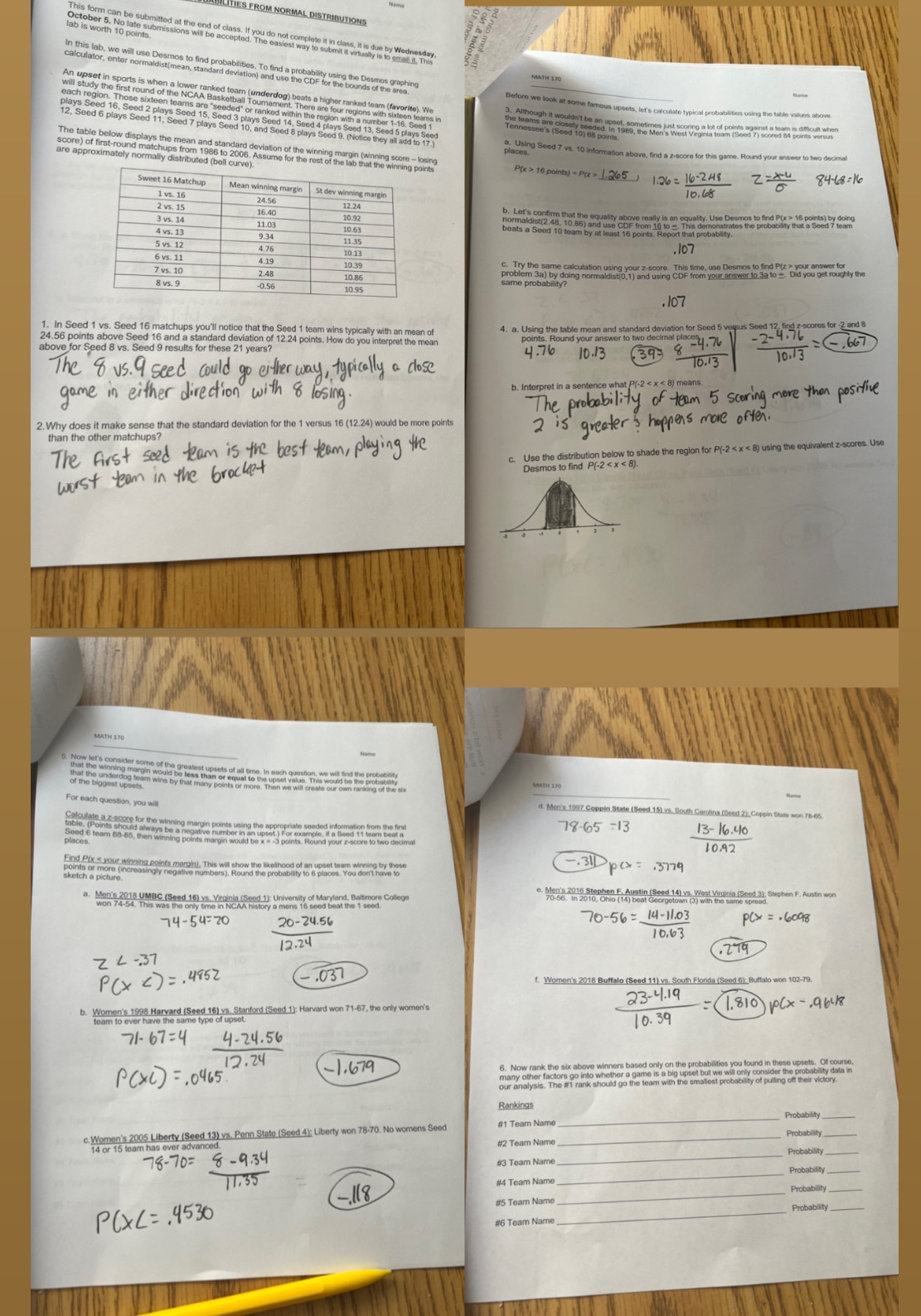 please answer number #6 with the info in the assignment TIES FROM