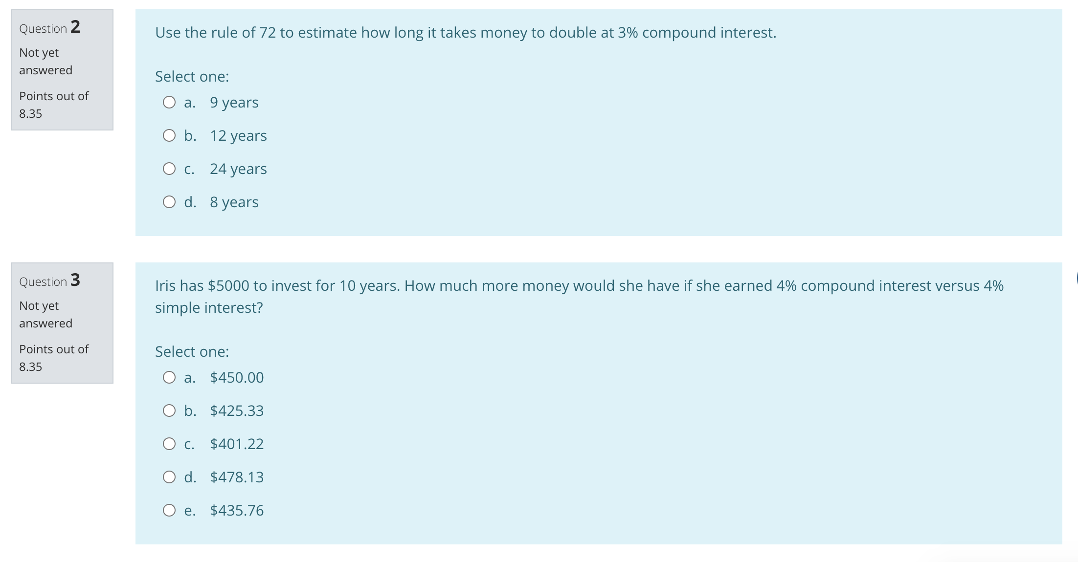 capacity of 100,000. Use the formula f(x) = - Not yet 1
