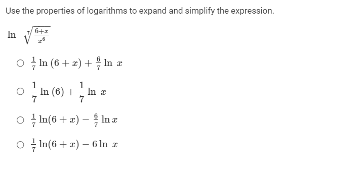 simplify the expression. Use the Change of Base Formula and common logs