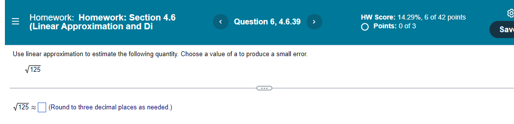 f(x) = 4 - 2x-at a = 1; f(0.9) a. L(x) =E