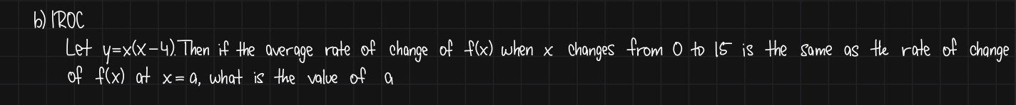 Please solve the following IROC limits question below using First Principle. Please