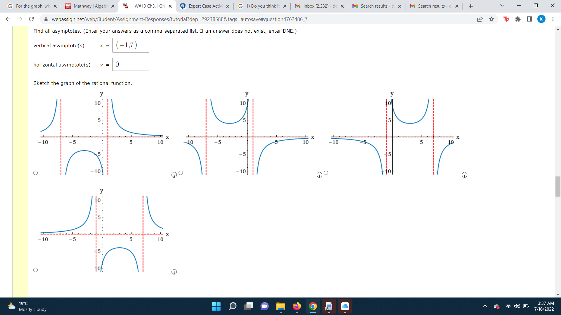 function. y 20 20 20 10 10 2 2 -2 2 -4