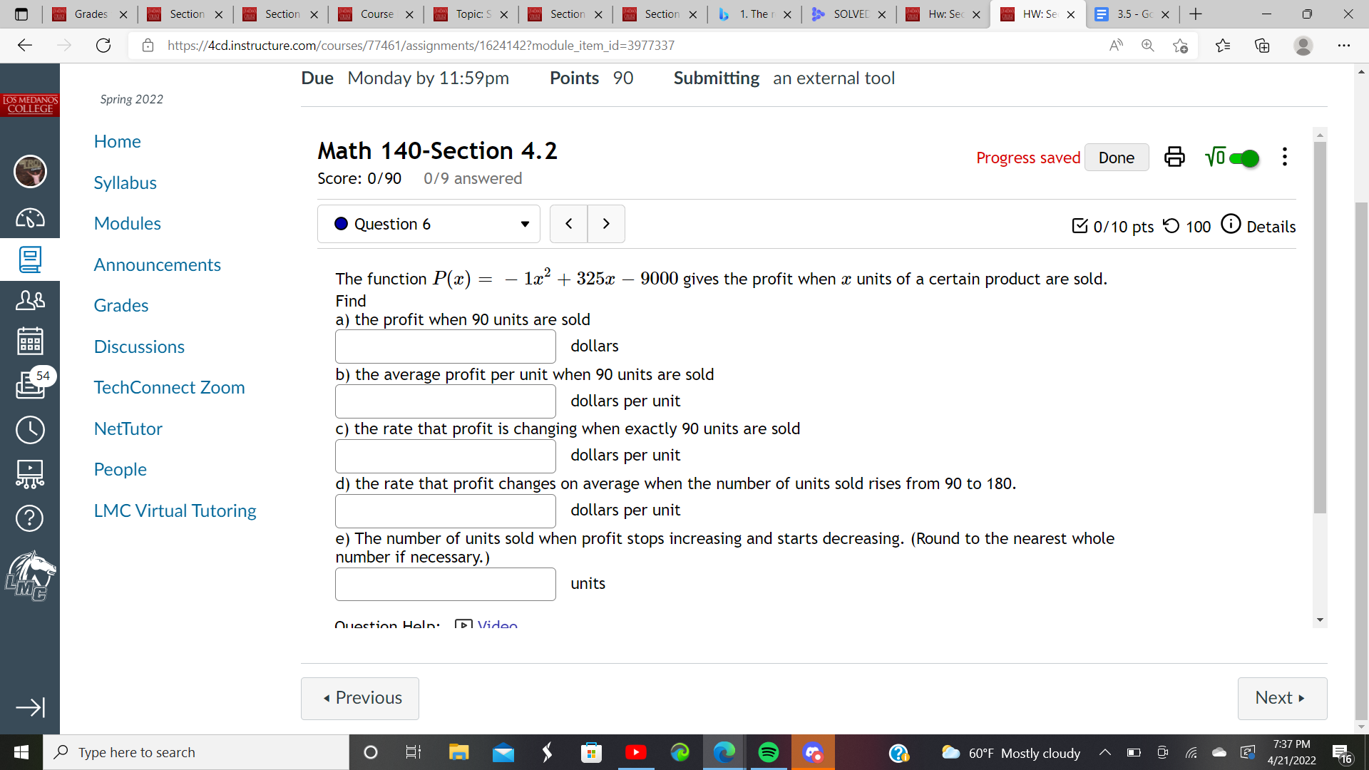 Section X Section X 1 1. Ther X & SOLVED X Hw:
