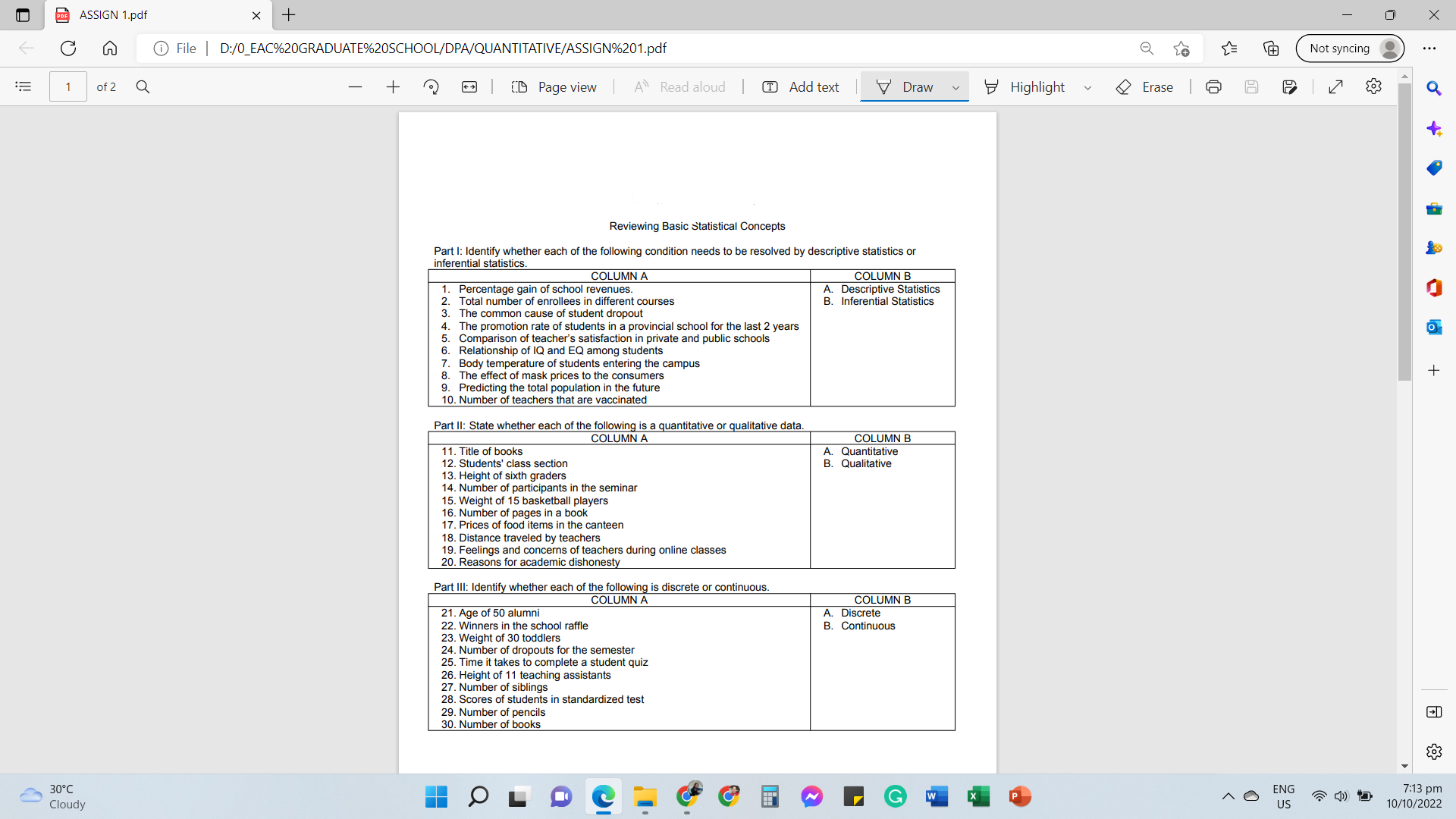Not syncing . . . of 2 Q + | Page view