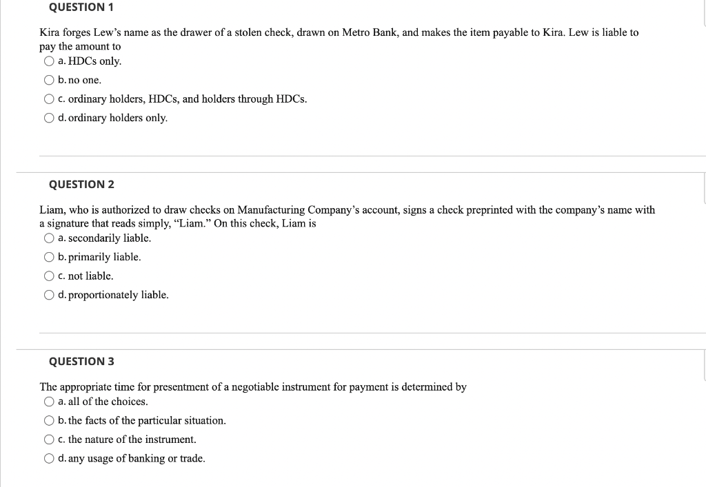 I need typed answer don't write in a paper QUESTION 1 Kira