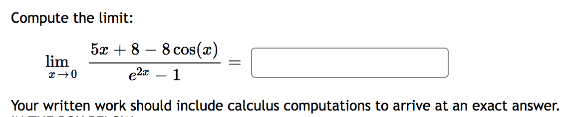 written work should include the dimensions of the box and must show