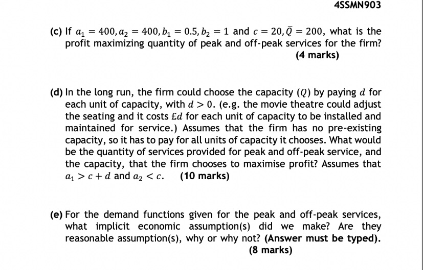 offers peak and off-peak prices to the consumers depending on when they