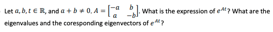 0. A = [e . What is the expression of ed ?