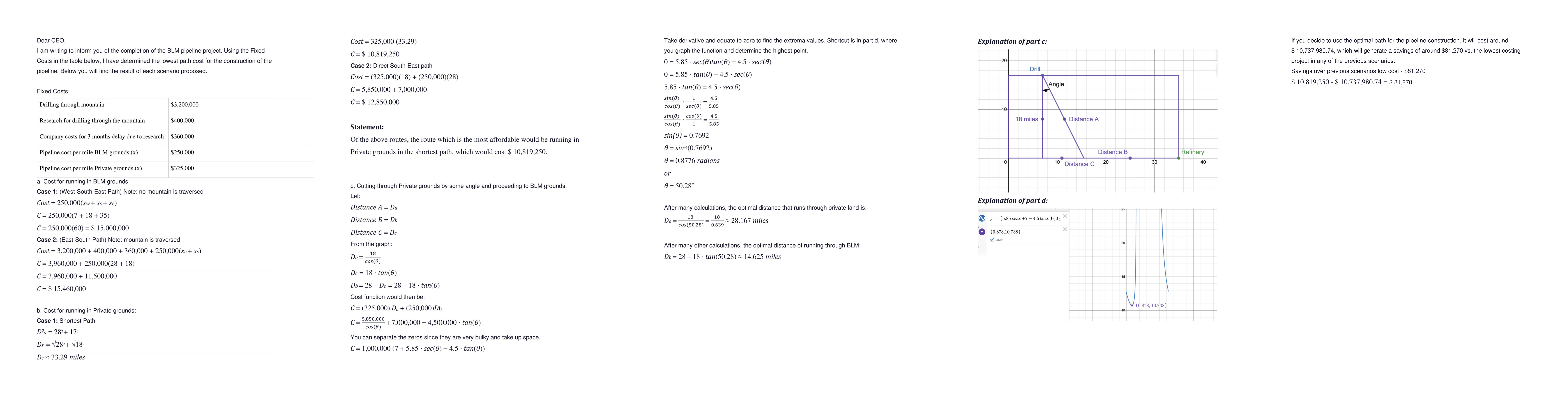 cost function is correct or not. But for the total cost after