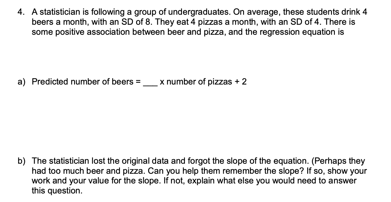 Please help me with question #4 b, and question #6 b, please