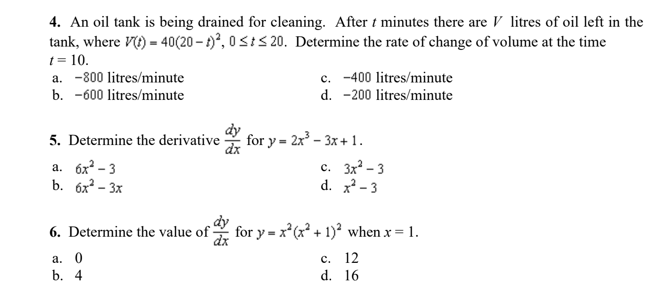 Do Not explain just give answer. Finish quick please. 4. An oil