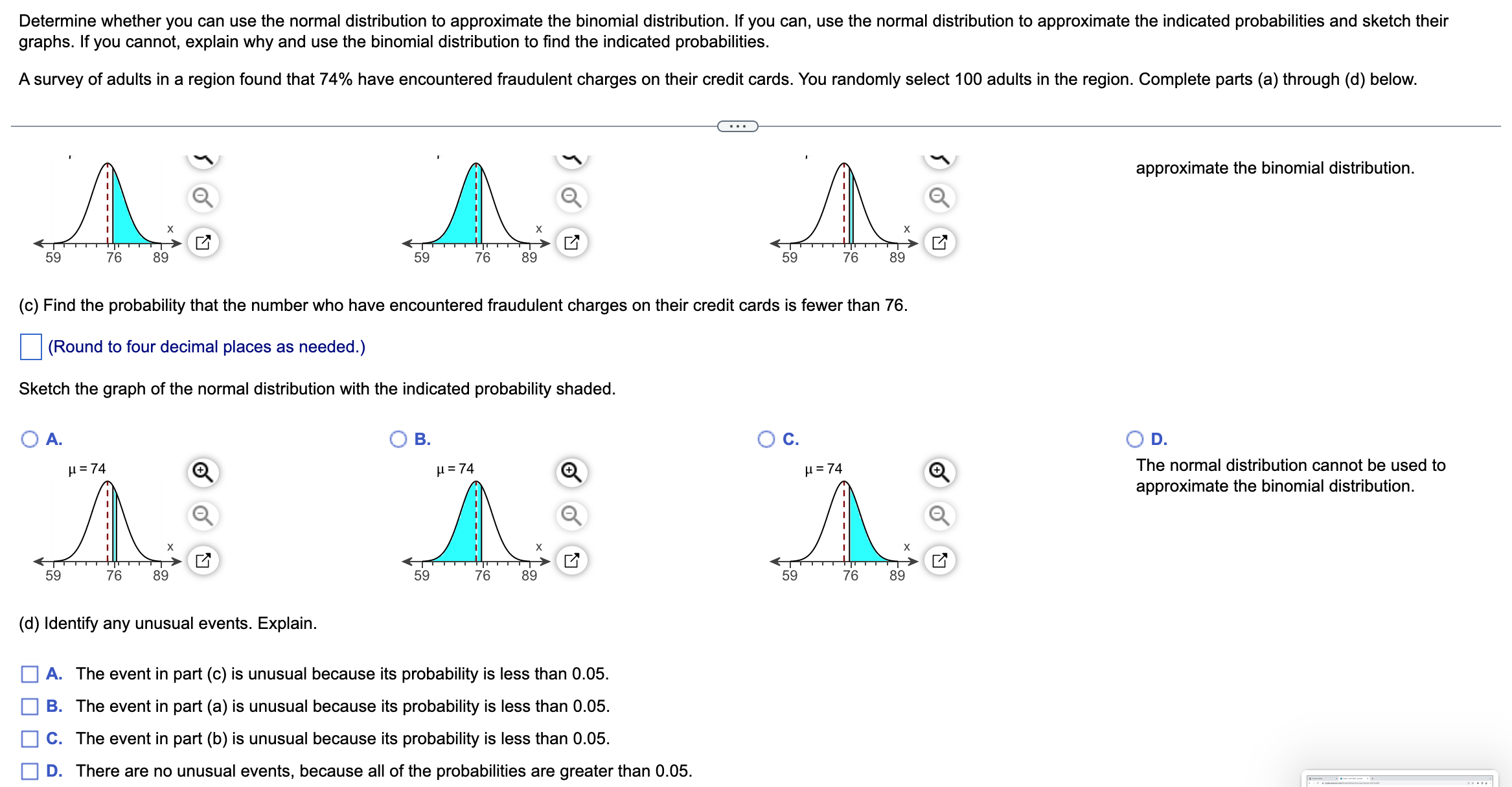 indicated probabilities and sketch their graphs. If you cannot, explain why and