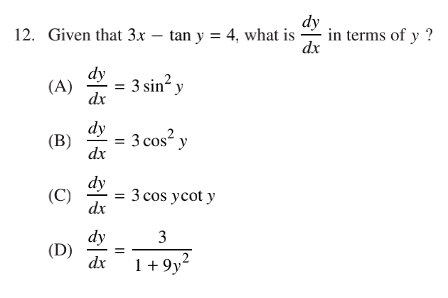 - + 5x - 1, then f'(2) = X (A) 4 (B)