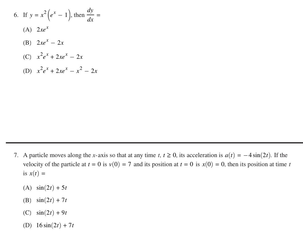 drill. Selected values of R(t) are shown in the table above. Using