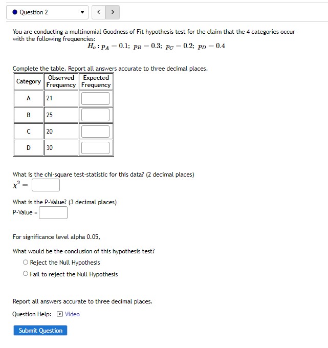 of freedom for this test? d. f.= What is the p-value for