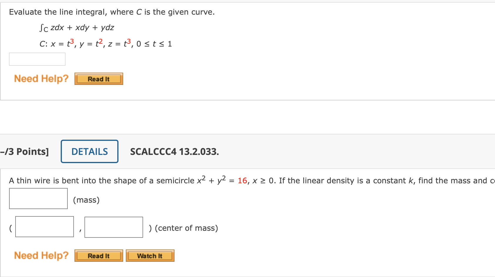 where C is the given curve. Sc x sin(y)ds, C is the