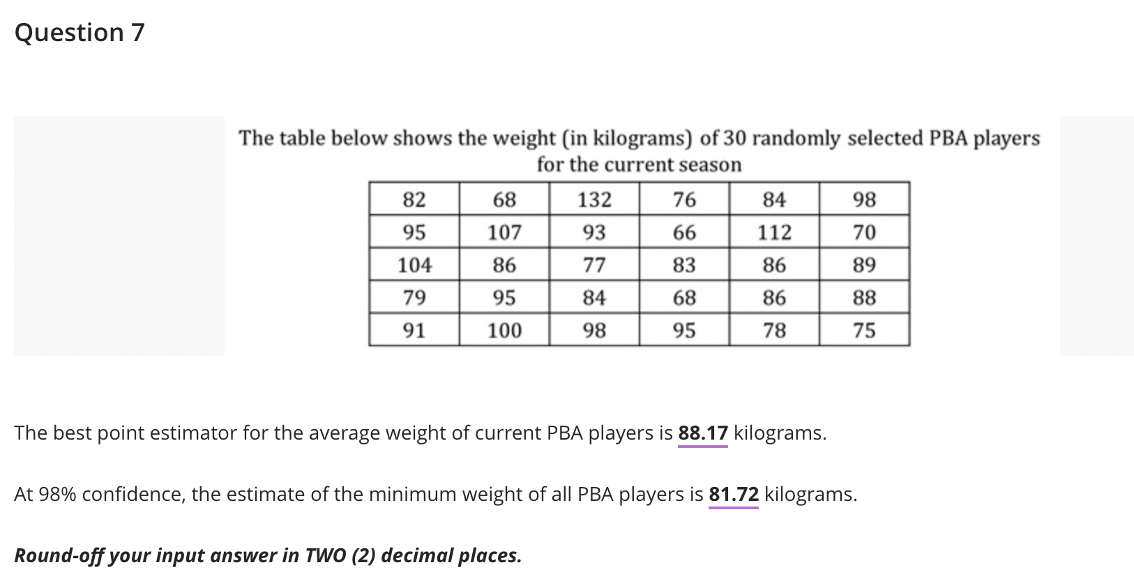 by 1%, then the Ho would be rejected. If the level of
