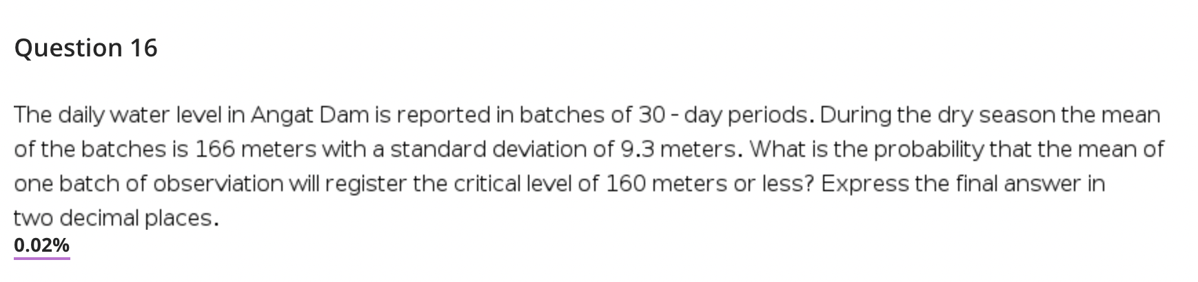 mean Incubation period of COVlD19 Is 12 days with a standard deviation