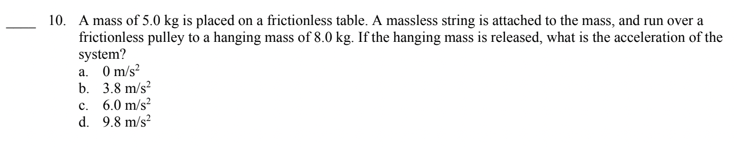 true about Newton's Laws of Motion? a. They consist of three separate