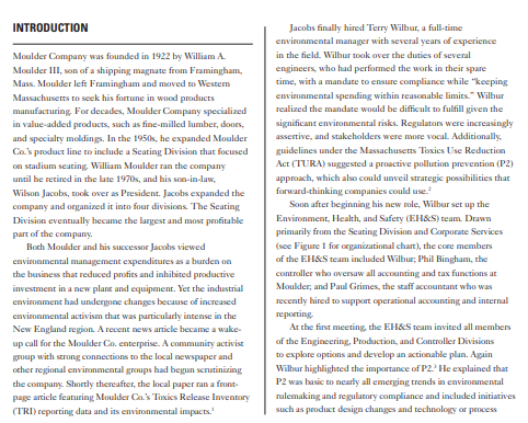 Jacobs finally hired Terry Wilbur, a full-time environmental manager with several years