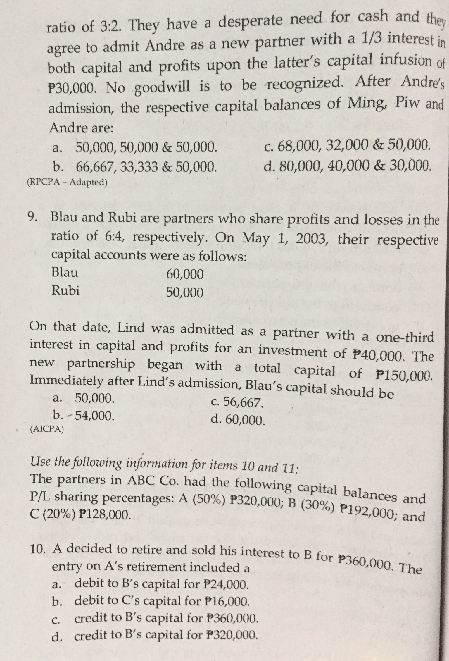 3:2. They have a desperate need for cash and they agree to