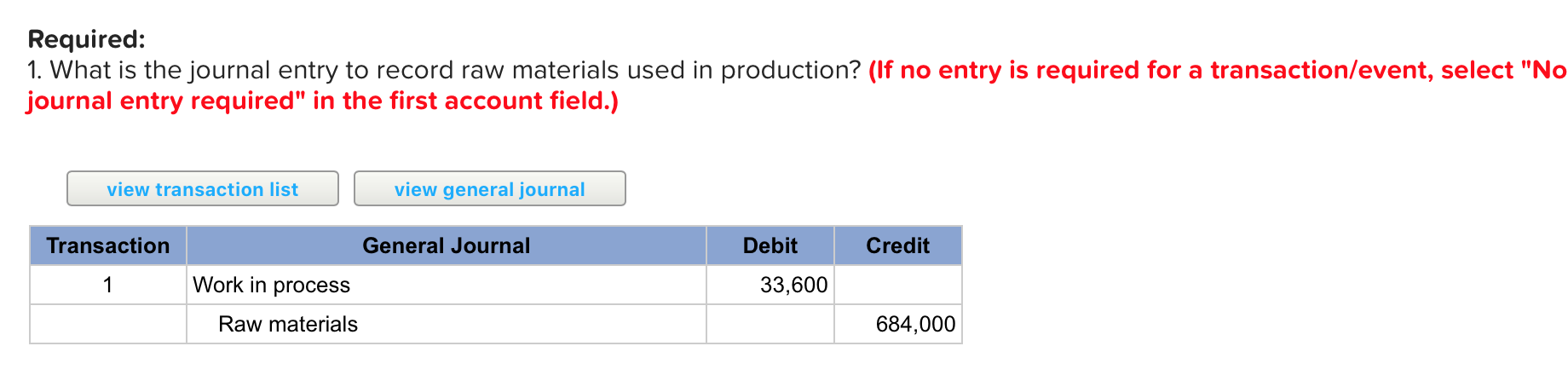 Required information [The following information applies to the questions displayed belo W.