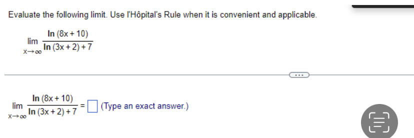 Rule when it is convenient and applicable lim ( *% + x)