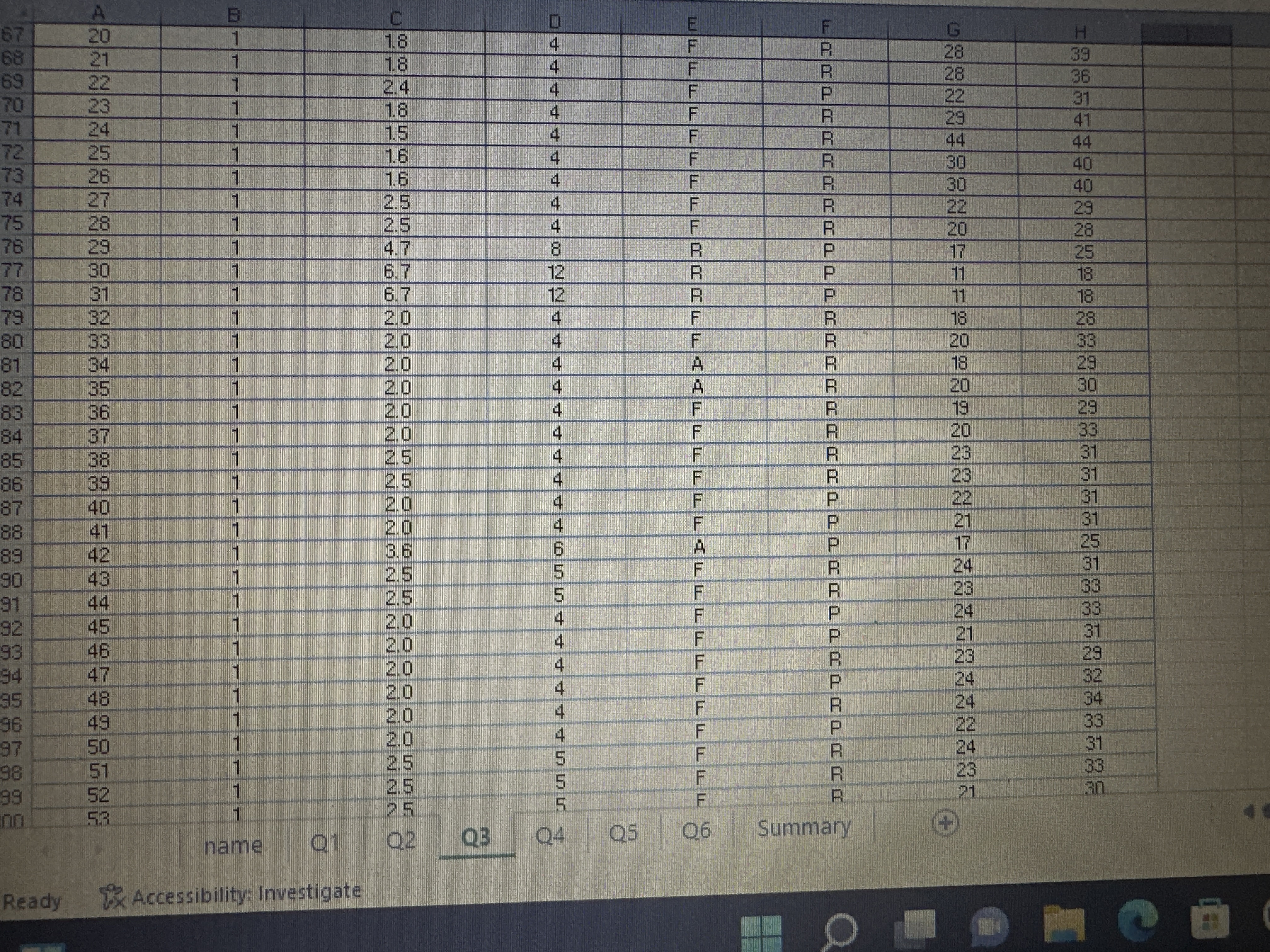 variables are in this data set? 27 28 29 d) How many