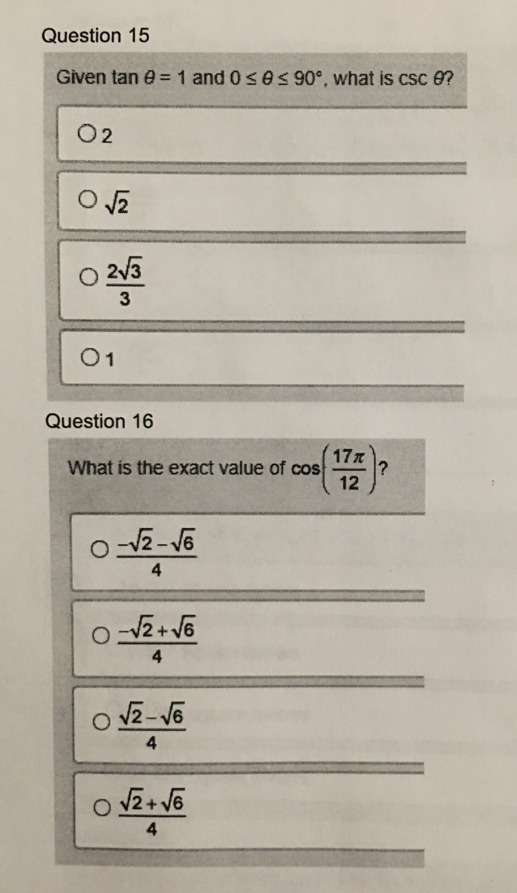 and 0 = 6 On=+ mn and 0 = - + in