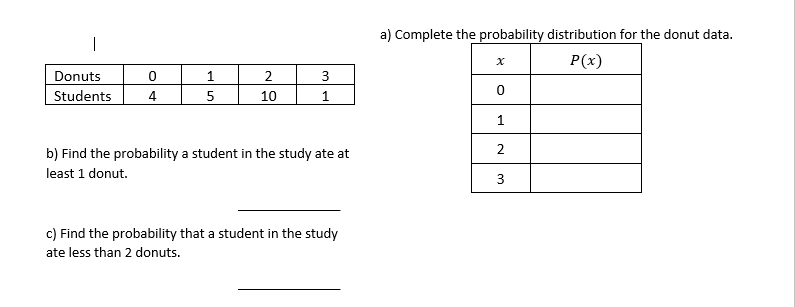 Please be sure to show all work or explain how you got
