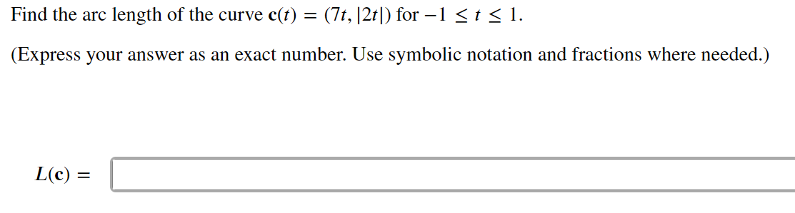 Please help with practice problem 1 and 2.1. Find the arc length