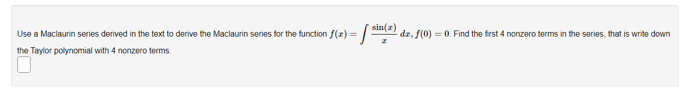 the first three non-zero terms for each. A. 2 cos(x) + x2=