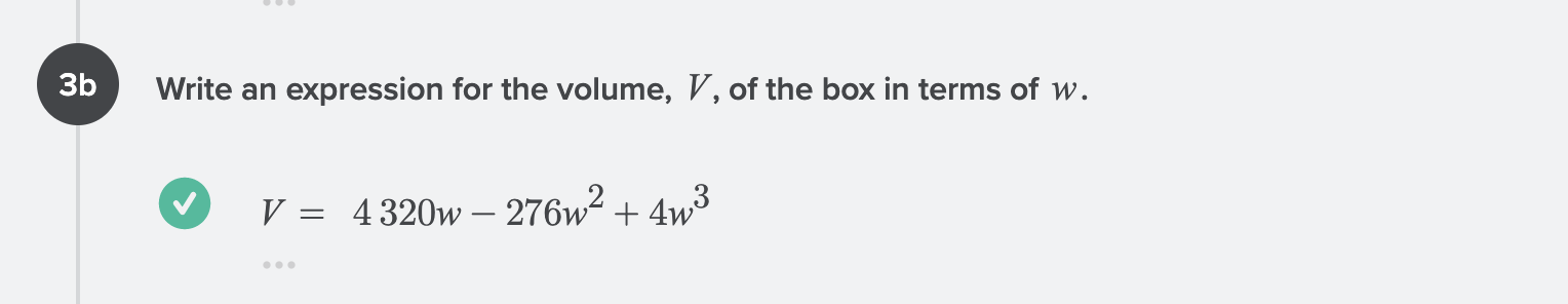 48 cm is to be used to make an open box. A