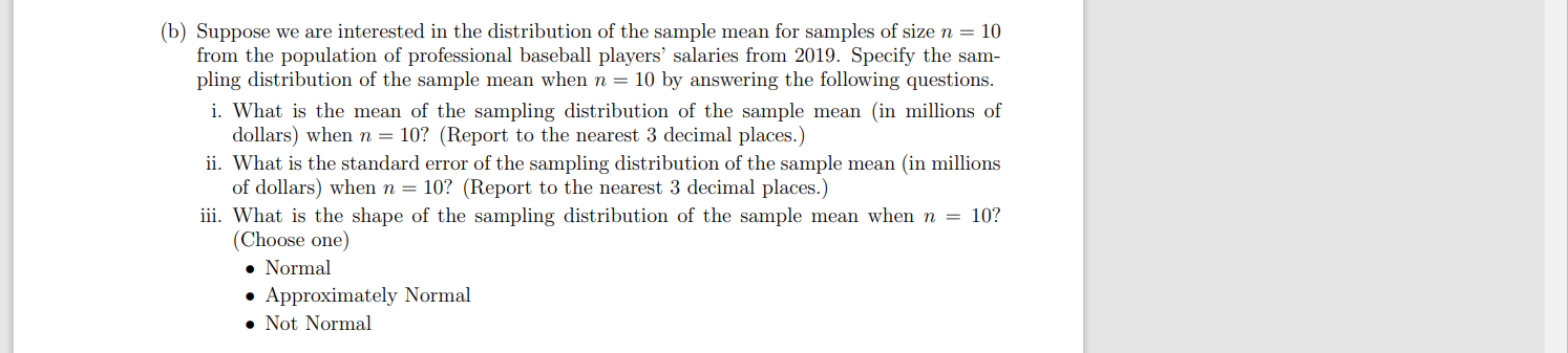 we have information on every individual in the population. In this problem.