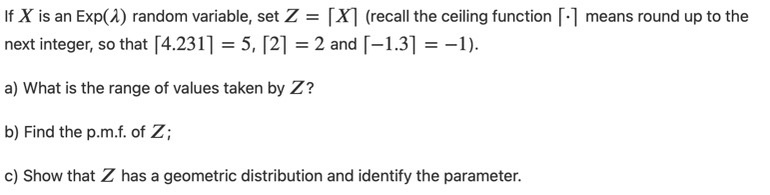(recall the ceiling function . means round up to the next integer,