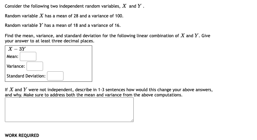 distribution function (CDF). NO WORK IS REQUIRED For the intervals, enter your