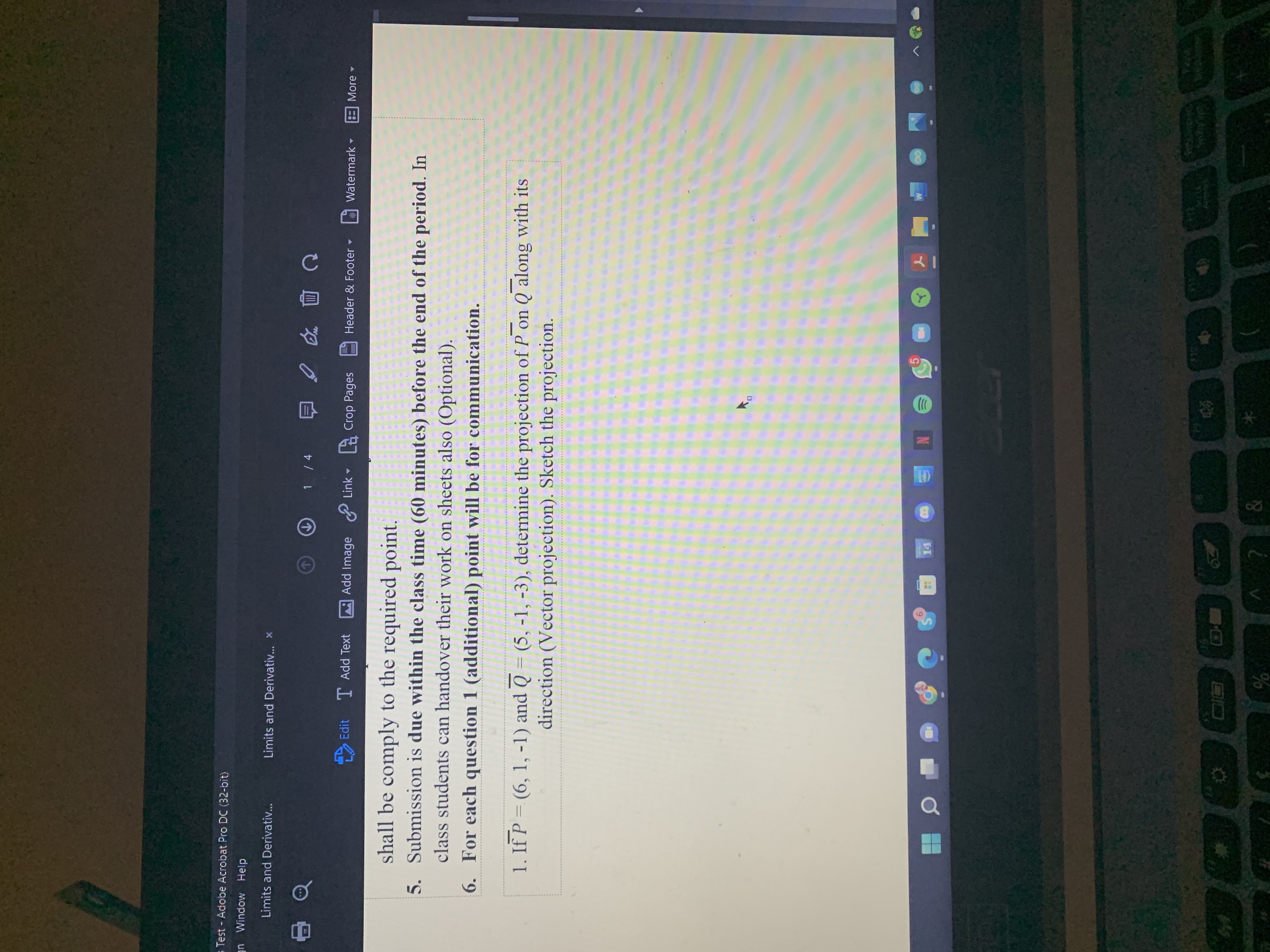 Test - Adobe Acrobat Pro DC (32-bit) In Window Help Limits